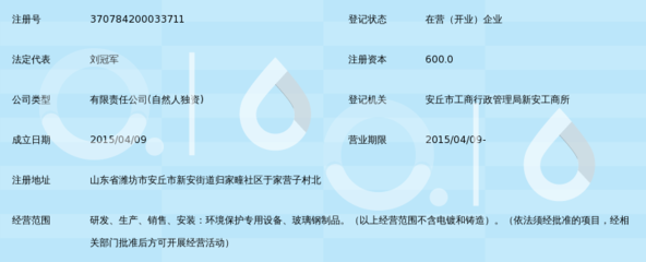 潍坊市同锦环保科技